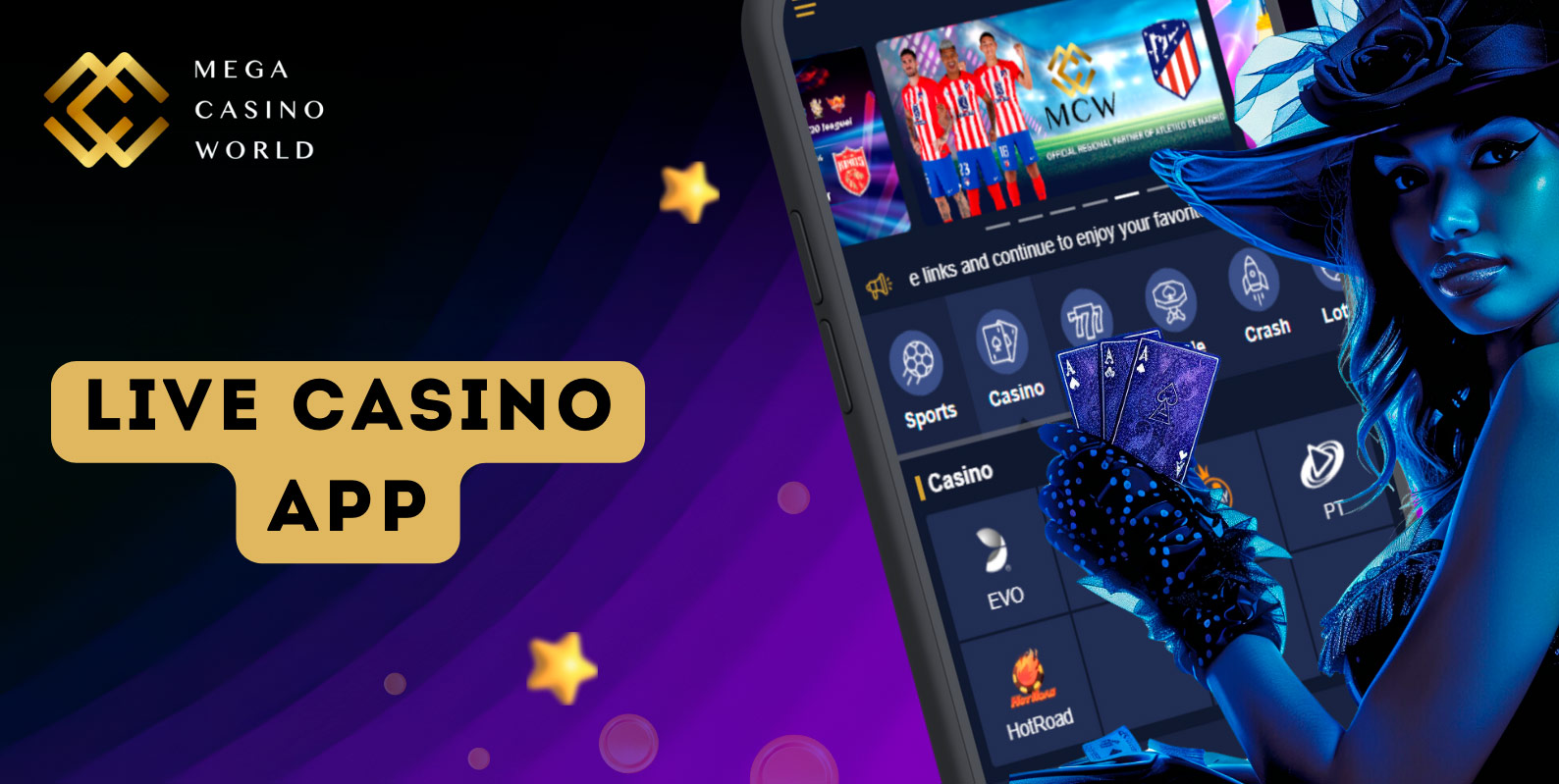 Experience the Thrill of Live Casino on the Go with MCW App